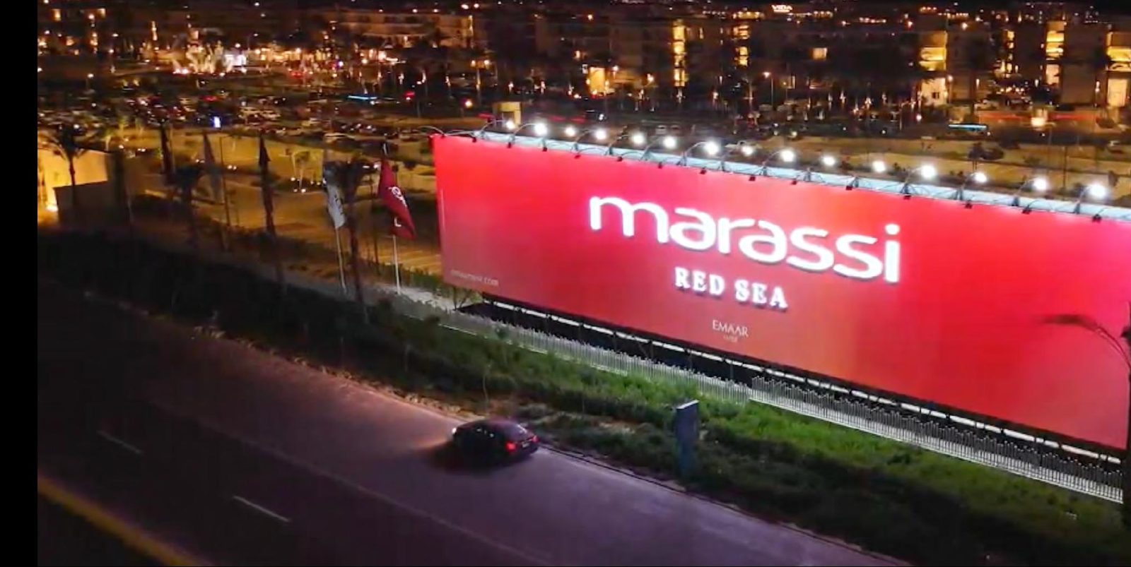 EMAAR Marassi Red Sea — billboard production